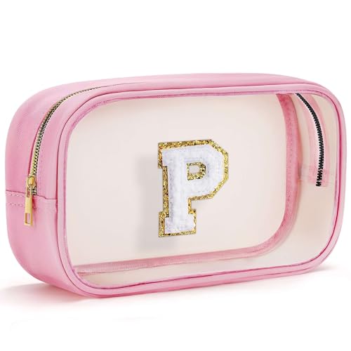 Parima Kosmetiktasche Damen Mädchen - Durchsichtig Kosmetiktasche Kulturtasche Damen Muttertagsgeschenk Trauzeugin Geschenk Personalisierte Geschenke für Frauen Teenager Mädchen Make up Tasche P von Parima