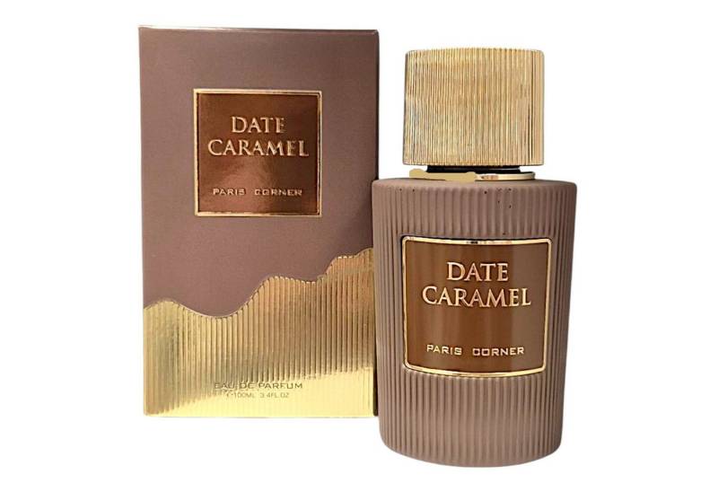 Paris Corner Eau de Parfum Paris Corner Date Caramel Eau de Parfum 100ml von Paris Corner