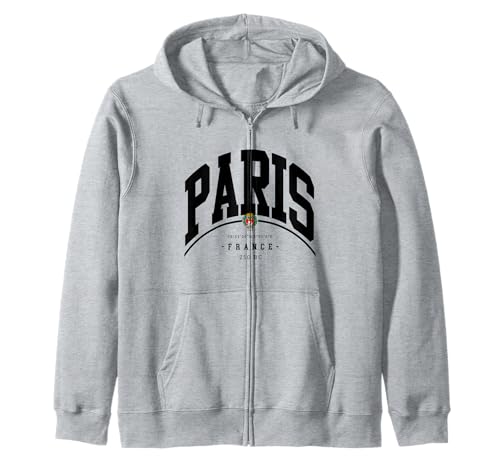 Paris Frankreich Urlaub nach Paris Pariser Geschenk Paris Mädchen Kapuzenjacke von Paris France vacation to Paris Parisian Gift