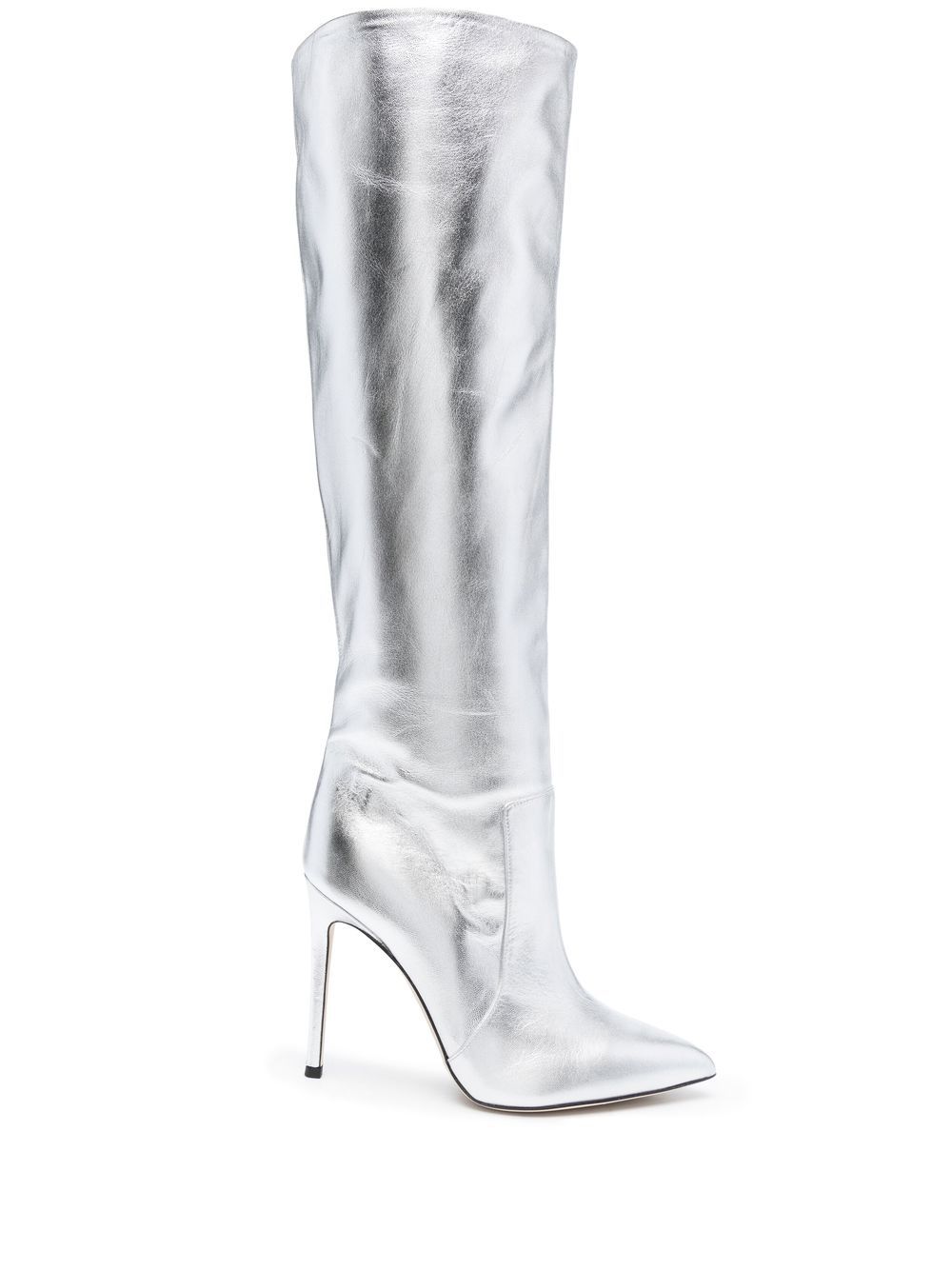 Paris Texas Stiletto-Stiefel 115mm - Silber von Paris Texas