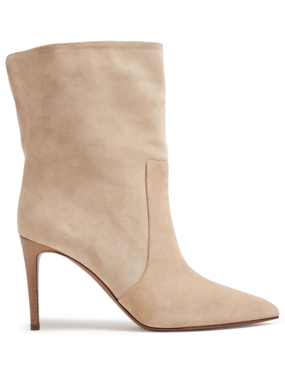 Paris Texas Stiefel mit spitzer Kappe 85mm - Nude von Paris Texas