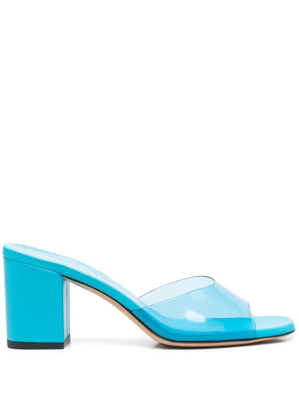 Paris Texas Anja Mules 70mm - Blau von Paris Texas