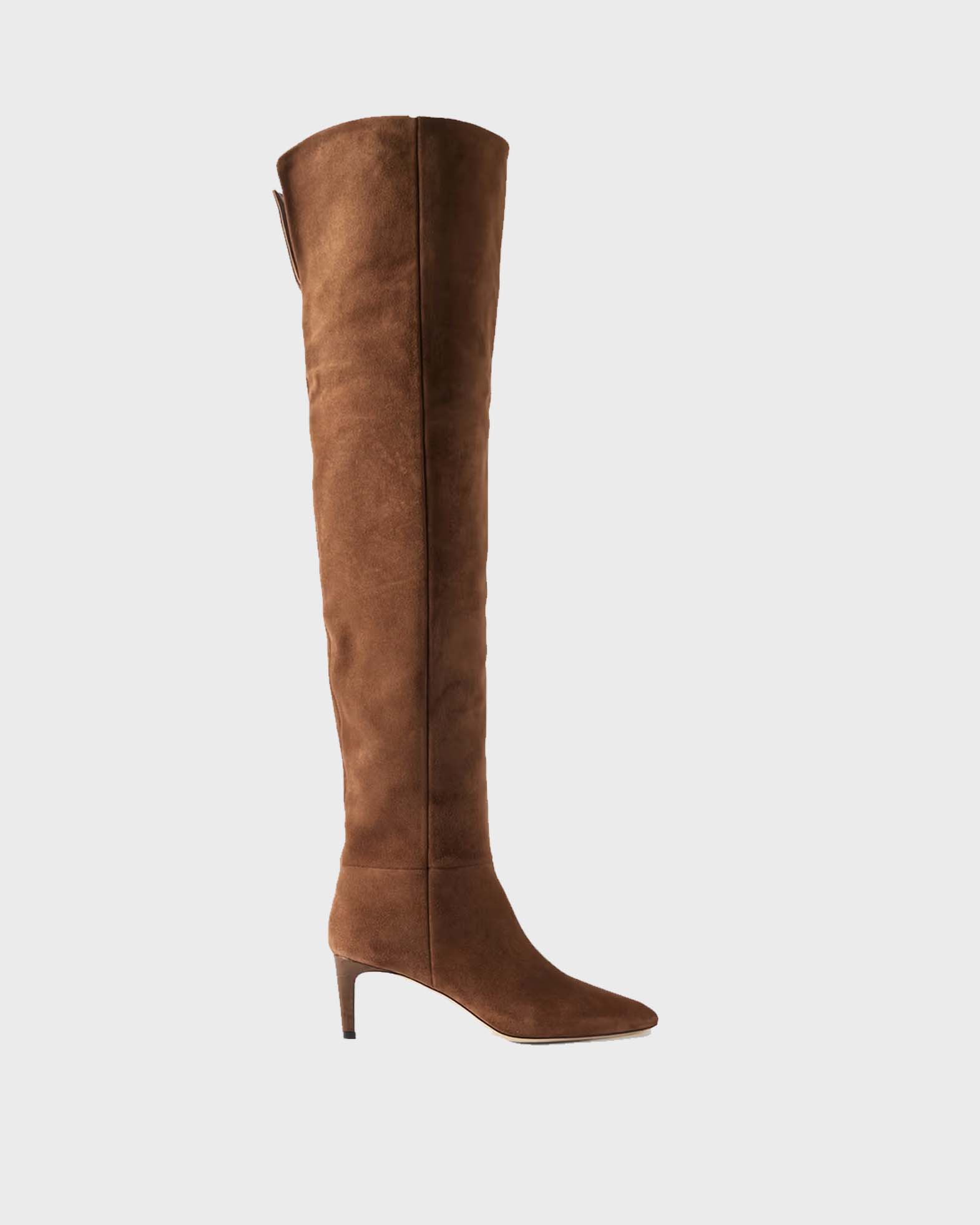 Paris Texas Boots Stiletto Over Knee 60 Brown von Paris Texas