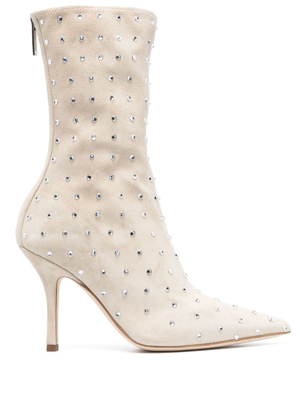 Paris Texas Stiefel mit Strass - Nude von Paris Texas