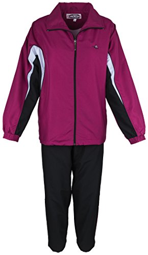 Paris Microfaser Damen Jogginganzug - Lila, Groesse: M von Paris Bleu