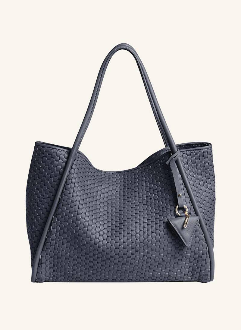 Parise Handtasche '09' Röhrenförmig Ohne Fransen blau von Parise