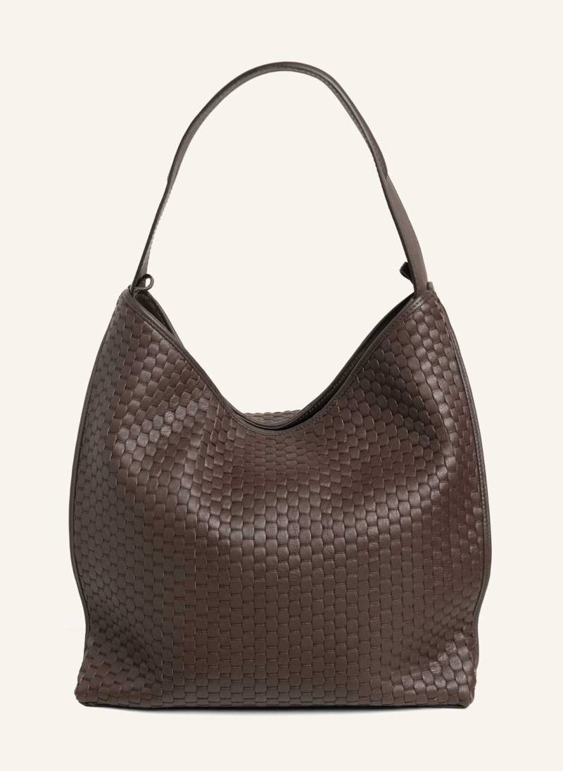 Parise Schultertaschen '697' braun von Parise