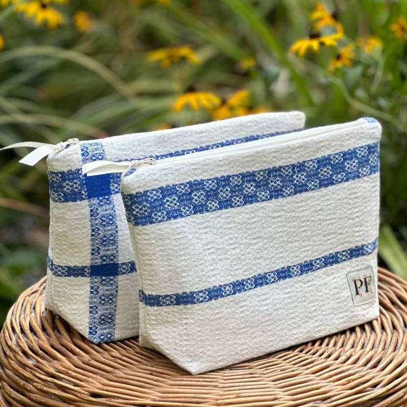 Vintage Leinen Wiederverwendbare Aufbewahrungstasche - Schöne Textil Vintage Leinen Wiederverwendbare Aufbewahrungstasche - Schöne Textil von ParishFarmgirl