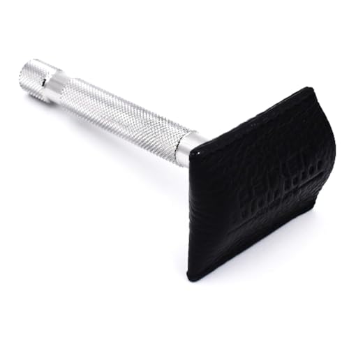 Parker Safety Razor Echtes Leder zweiseitiges Sicherheits-Rasiermesser-Schutzhülle/Travel Cover - passend für alle gängigen Rasierklingen - Farbe: Saddle Brown Parker Safety Razor Echtes Leder zweiseitiges Sicherheits-Rasiermesser-Schutzhülle/Travel Cover - passend für alle gängigen Rasierklingen - Farbe: Saddle Brown von Parker Safety Razor