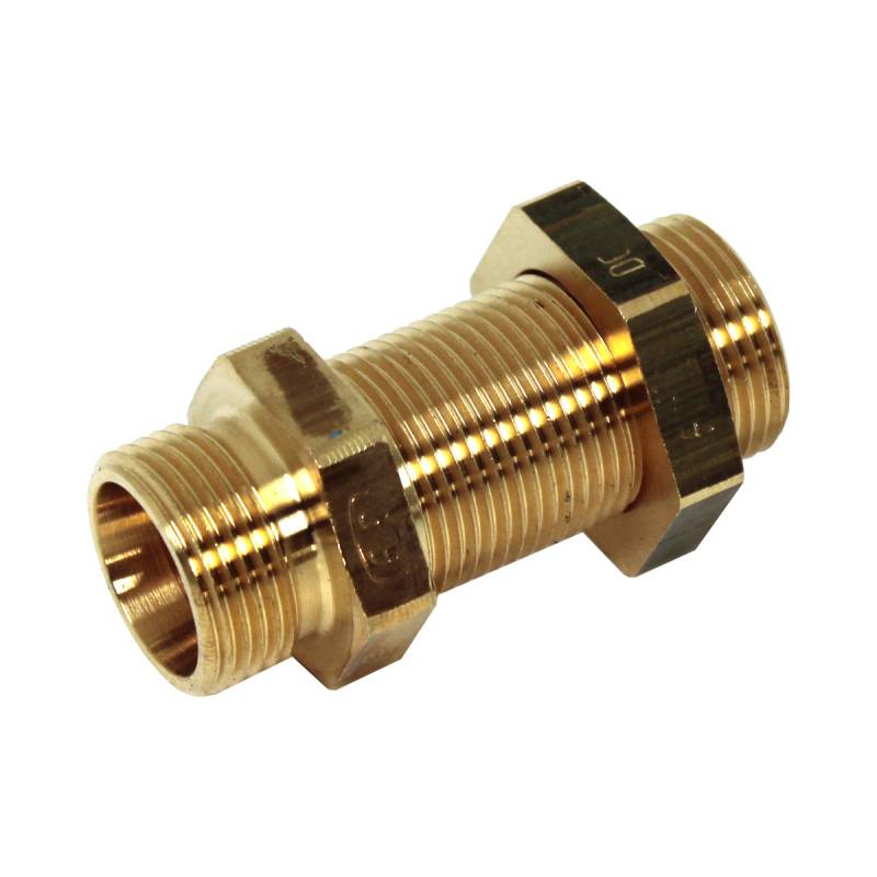 Parker Ermeto SV15LOMDMS Schottstutzen Gerade Schottverschraubung Messing SV15L von Parker