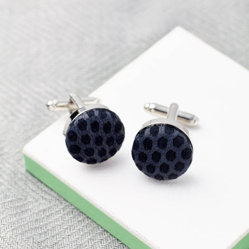 Handgefertigte Leder-Manschettenknöpfe Für Ihn - Perfektes Geschenk Einen Stilvollen Gentleman 3. Jahrestag von ParkinandLewis