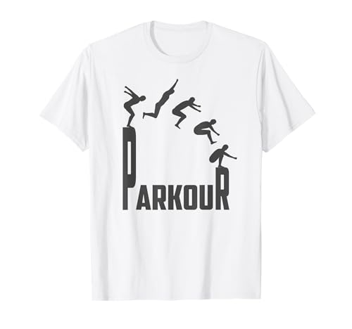 Parkour Stunt Man Freerunner T-Shirt von Parkourläufer Kleidung