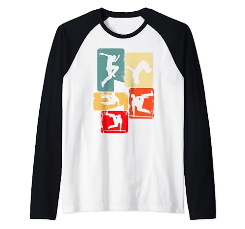 Parkour Parcouring Parcour Kinder Jungen Raglan von Parkourläufer & Extremsport Geschenkideen