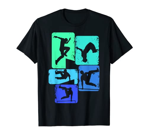 Parkour Parcouring Parcour Kinder Jungen T-Shirt von Parkourläufer & Extremsport Geschenkideen