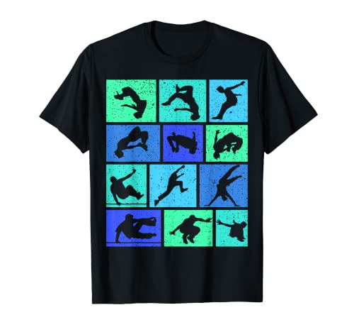 Parkour Parcouring Parcour Kinder Jungen T-Shirt von Parkourläufer & Extremsport Geschenkideen