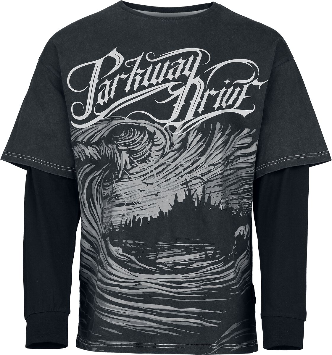 Parkway Drive EMP Signature Collection Langarmshirt dunkelgrau schwarz in XXL von Parkway Drive