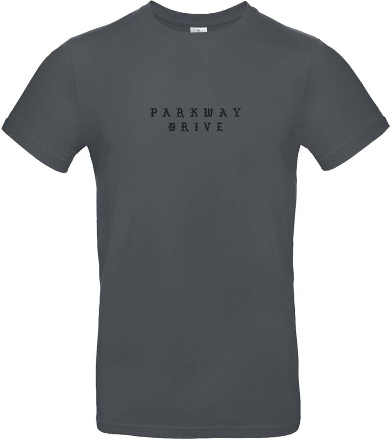 Parkway Drive Glitch T-Shirt charcoal in L von Parkway Drive