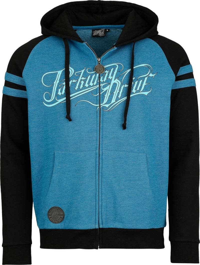 Parkway Drive Kapuzenjacke - EMP Signature Collection - S bis XXL - für Männer - Größe XXL - hellblau/schwarz  - EMP exklusives Merchandise! von Parkway Drive