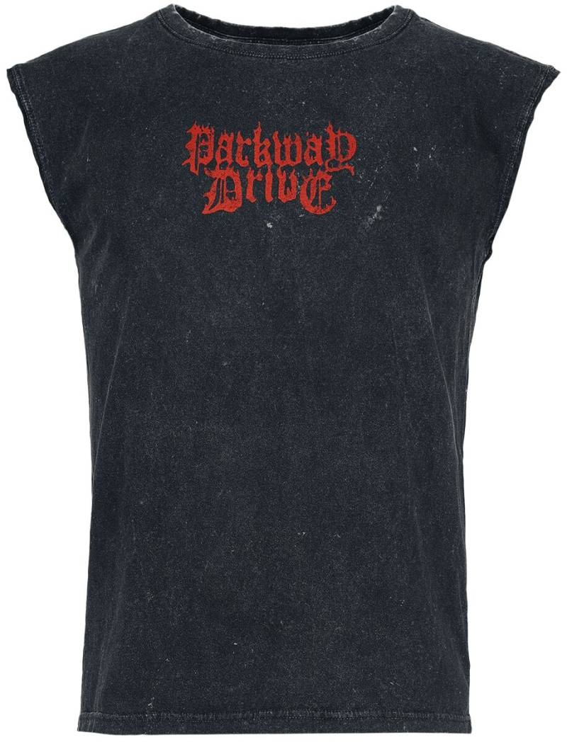 Parkway Drive King Of Nevermore Tank-Top grau in M von Parkway Drive