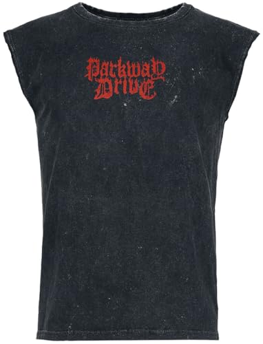 Parkway Drive King of Nevermore Männer Tank-Top grau M 100% Baumwolle Band-Merch, Bands von Parkway Drive