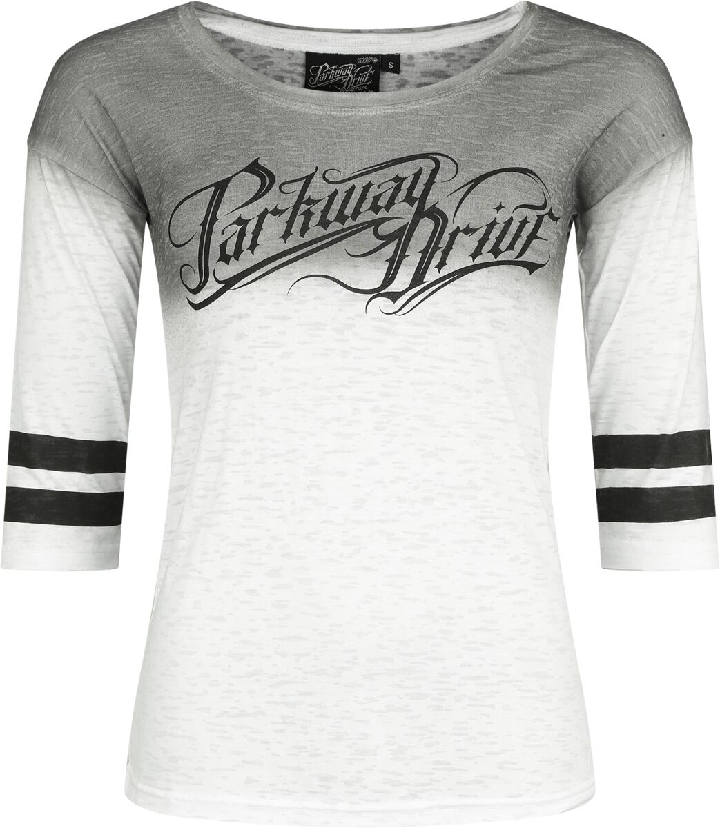 Parkway Drive Langarmshirt - EMP Signature Collection - L bis XL - für Damen - Größe L - weiß/grau  - EMP exklusives Merchandise! von Parkway Drive
