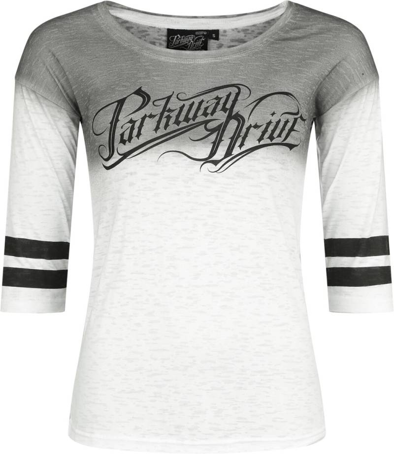 Parkway Drive Langarmshirt - EMP Signature Collection - L bis XL - für Damen - Größe L - weiß/grau  - EMP exklusives Merchandise! von Parkway Drive