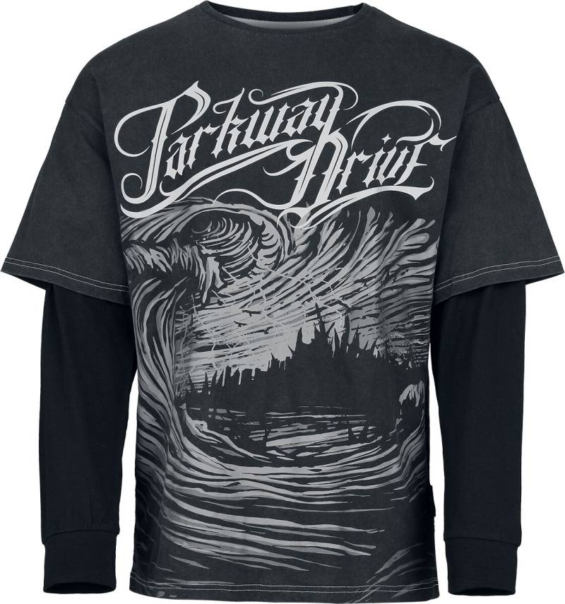 Parkway Drive Langarmshirt - EMP Signature Collection - S bis 3XL - für Männer - Größe XL - dunkelgrau/schwarz  - EMP exklusives Merchandise! Parkway Drive Langarmshirt - EMP Signature Collection - S bis 3XL - für Männer - Größe XL - dunkelgrau/schwarz  - EMP exklusives Merchandise! von Parkway Drive
