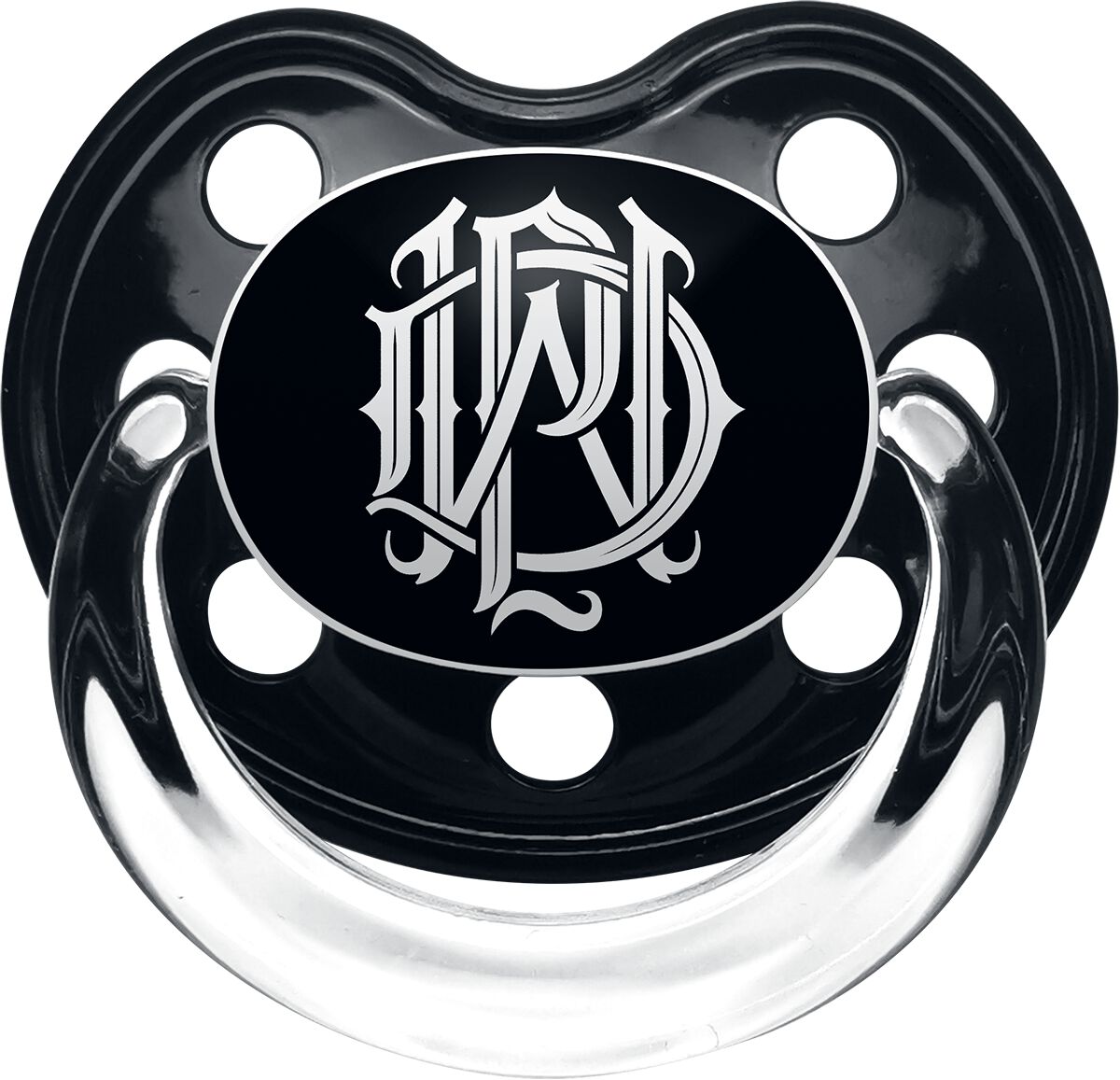 Parkway Drive Metal-Kids - Logo Schnuller schwarz weiß von Parkway Drive