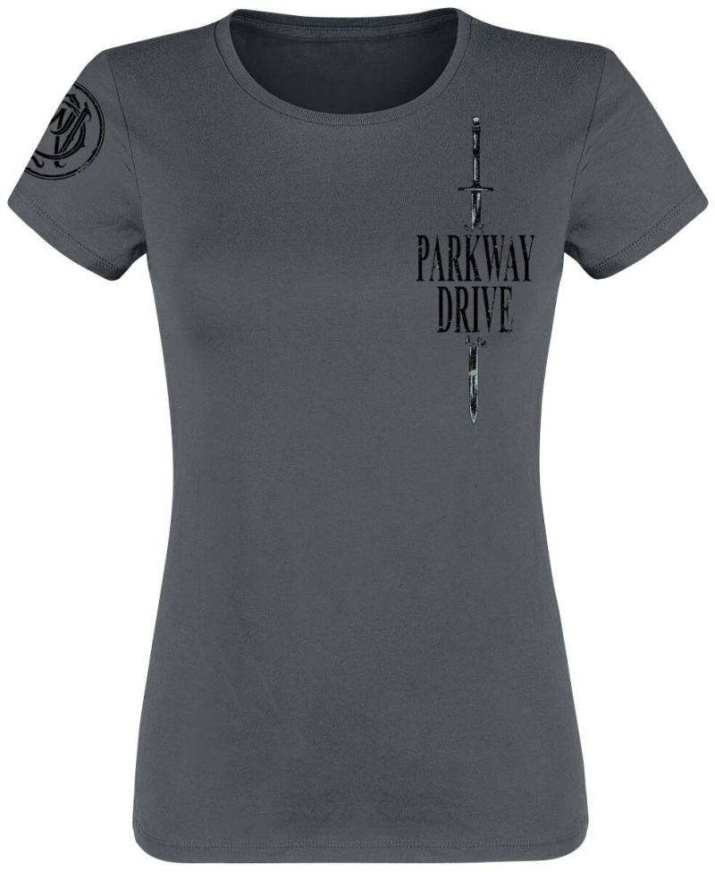 Parkway Drive T-Shirt - You Can't Break Me - S bis XXL - für Damen - Größe M - grau  - EMP exklusives Merchandise! von Parkway Drive