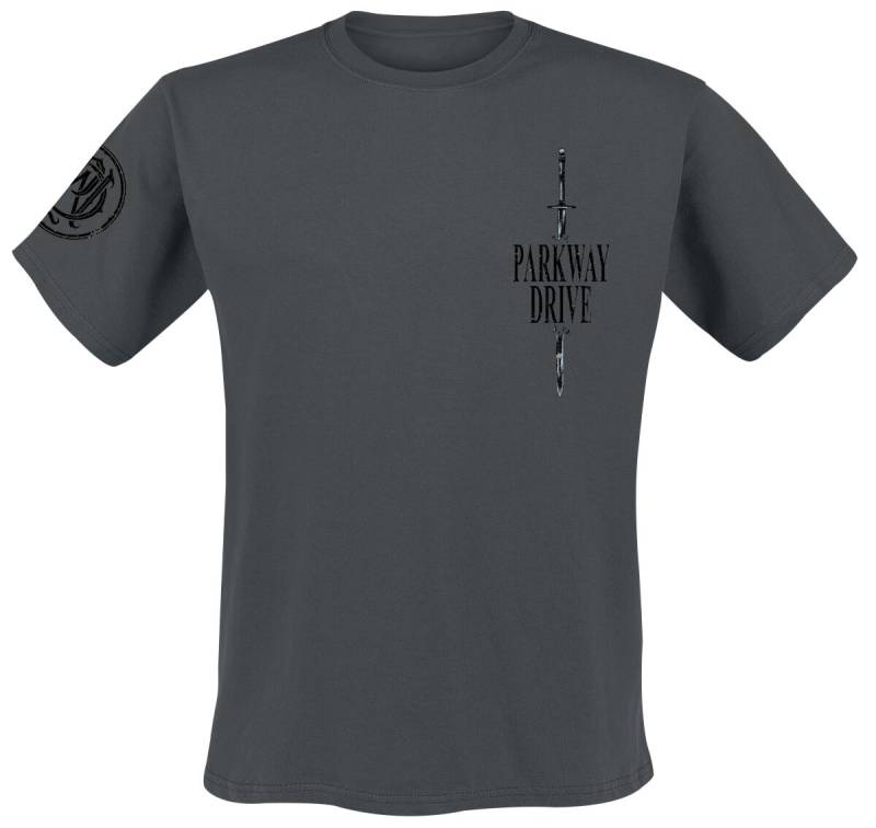 Parkway Drive T-Shirt - You Can't Break Me - S bis XXL - für Männer - Größe XL - grau  - EMP exklusives Merchandise! von Parkway Drive