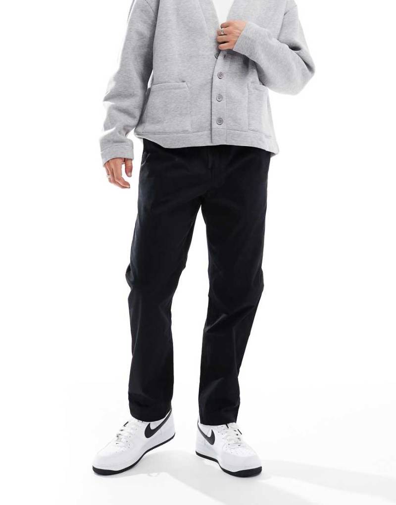 Parlez - Jansen - Locker geschnittene Chinohose in Schwarz von Parlez