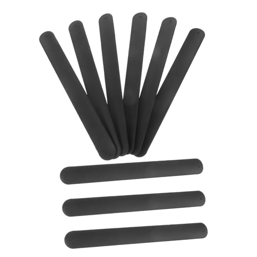 Parliky 12 Stück Teiliges Silikon Snap Armband Flexible DIY Farbgestaltung Weiche Slap Bracelets Party Mitgebsel Blanko Oberfläche zum Bemalen Bequem und Langlebig von Parliky