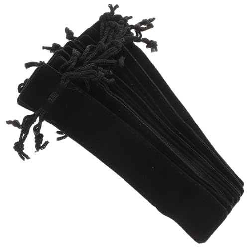 Parliky 15 Stück Teiliges Samtbeutel Stifttaschen mit Kordelzug Doppelseitig Verstärktes Langlebiges Material Praktische Aufbewahrung für Stifte und Schreibutensilien als Geschenk für von Parliky