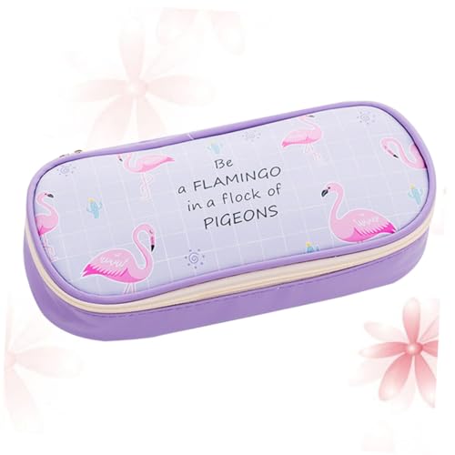 Parliky 1stück Süßes Cartoon Tier Federmäppchen Aus Pu Große Kapazität Stifthalter Multifunktionale Schreibwaren Tasche Für Schüler von Parliky