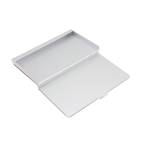 Parliky Kreativer Visitenkartenhalter Tragbares Kartenetui Namenskartenbehälter Schlichtes Design Kartenhalter Für Visitenkarten Kreditkarten Namenskarten Geschenkkarten Bürobedarf von Parliky