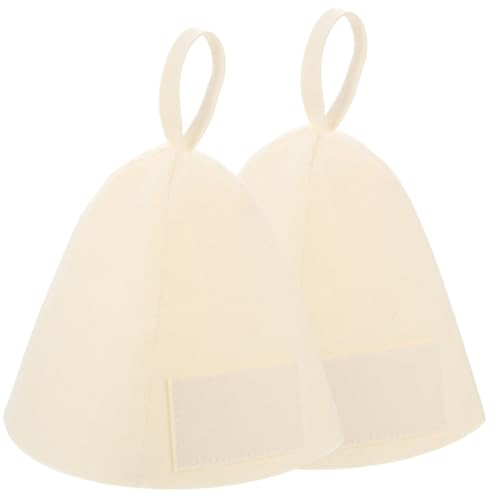 Parliky 2 Stück Duschhaube Saunabad Gefüttert UV Hut Anzüge Damen Hut Duschhüte Damen Kleine Haarkappe Für Dusche Sommerhüte Für Motorhaube Schwimmhut Für Haare Beanie von Parliky