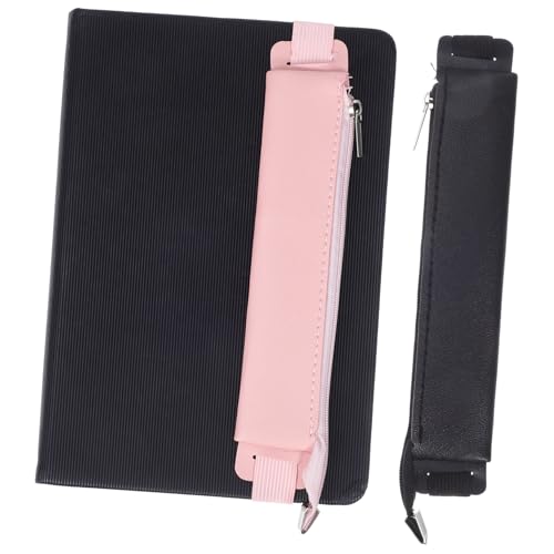 Parliky 2 Stück Elastisches Stiftetui Teilig mit Reißverschluss Tragbare Federmäppchen für Notizbücher Planer Journal Leichtes Schlankes Design in Schwarz und Rosa für Schule und Reisen Parliky 2 Stück Elastisches Stiftetui Teilig mit Reißverschluss Tragbare Federmäppchen für Notizbücher Planer Journal Leichtes Schlankes Design in Schwarz und Rosa für Schule und Reisen von Parliky