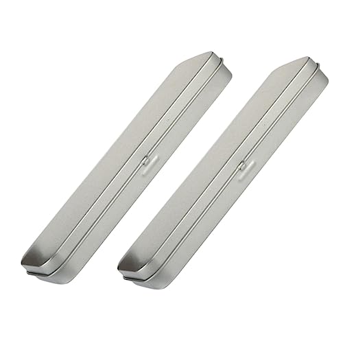 Parliky 2 Stück Portable Langlebige Stiftebox Klappbar für Schule Büro und Alltag Organisierte Aufbewahrung von Stiften Buntstiften und Schreibwaren von Parliky