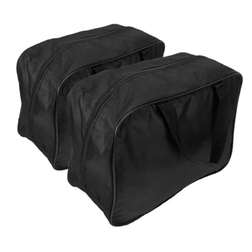 Parliky 2 Stück Robuste Canvas Auto Staubsauger Aufbewahrungstasche Teiliges Große Kapazität Vielseitiger Organizer für Fahrzeug Zubehör Einfache Installation Am Rücksitz von Parliky