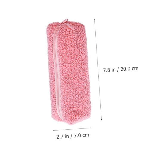 Parliky 2 Stück Weiches Plüsch Mäppchen Große Kapazität Stiftemäppchen Kosmetiktasche Mädchen Handlich und Praktisch Geschenkidee Zufällige Farbe Zufällige Farbe von Parliky