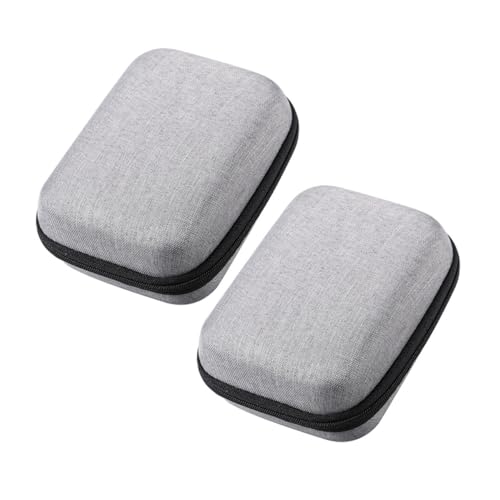 Parliky 2 Stück wasserdichte Organizer Taschen für Elektronische Zubehör Tragbare Multifunktionale Aufbewahrungstasche mit Großem Fassungsvermögen für Kabel Mikrofone und Digitale Geräte von Parliky