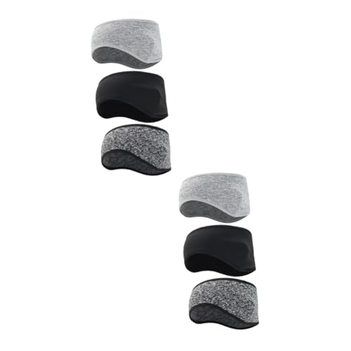 Parliky 6stücke Winter Ohrwärmer Stirnband Für Und Damen Elastisch Warm Und Atmungsaktiv Für Sportarten Wie Joggen Und Radfahren Schützend Und von Parliky