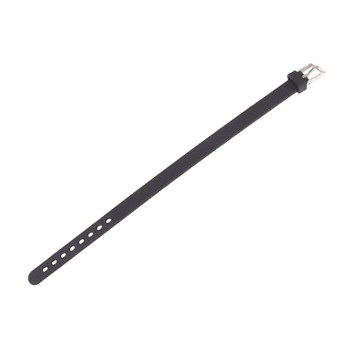 Parliky Charm-Armbänder Armbänder Sportuhrenarmbänder Für Herrenuhren Gummiarmbänder Für Gummiarmbänder Blanko-Silikon-Leuchtbrettschmuck Gummiband Verstellbar Schwarzes Mädchen von Parliky