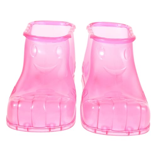 Parliky Fußbad Schuhe PVC Fußsoaker Boots Tragbar Für Damen Herren Fußpflege Zuhause Fußbad Becken Alternative Fußbadeschuhe von Parliky