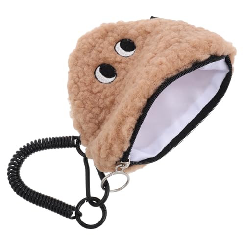Parliky Mini-Onigiri-geldbörse Kawaii-plüschtasche Geldbörse Mit Reißverschluss Kreativer Wechselgeldhalter Schlüsselanhänger Für Damen von Parliky