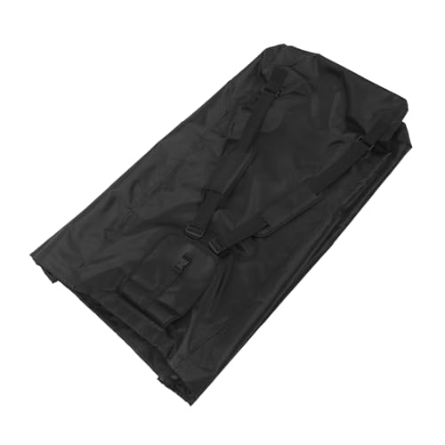 Parliky Kinderwagen Reisetasche Rucksack Organizer mit Verstellbaren Trägern Gepolstertem Rückenfach Multifunktional für Flugzeug und Zug Geeignet Praktische Aufteilung Schwarz von Parliky