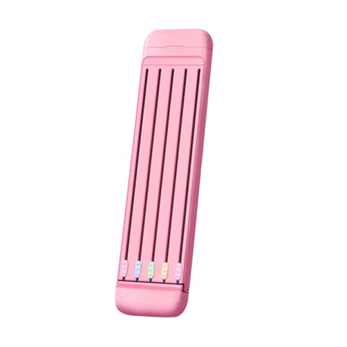 Parliky Multifunktionaler Kunststoff Stiftebox mit Nib Schutz Leichter Robuster Aufbewahrungsbox für Schreibwaren Praktisch für Schüler Lehrer und Zuhause Tragbar und Bruchsicher von Parliky