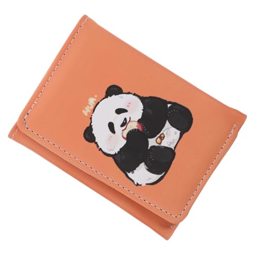 Parliky Niedliche Cartoon Geldbörse mit Münzfach und Kartenhalter Kompakte Faltbare Auto kartenhülle für Geld Karten und Kleingeld Multifunktionales Portemonnaie für Unterwegs von Parliky