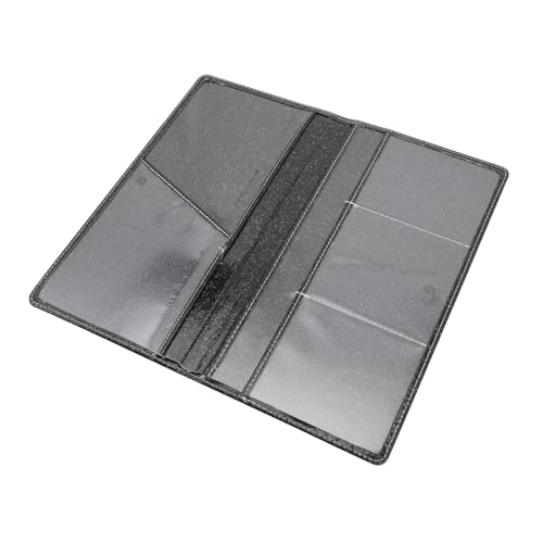 Parliky PU Leder Auto Dokumentenhalter Kartenetui Fahrzeugschein Hülle für Zulassungsbescheinigung und Versicherung Leicht Modisch Praktische Aufbewahrung für Auto Zubehör von Parliky