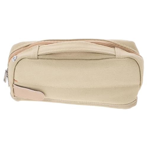 Parliky Tragbarer Bleistiftbeutel aus Canvas Multifunktionale Stiftaufbewahrung für Schüler und Lehrer Kompakte für Rucksäcke und Handtaschen Leichter Organizer für Schreibwaren und von Parliky